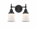 Canton 2 Light Bell Shape Vanity Light 14.25 Inch Wide by Innovations - 447-2W-G18S