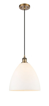 Bristol Glass 1 Light Medium Pendant 14.75 Inch Tall by Innovations - 516-1P-GBD-12
