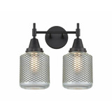 Stanton 2 Light Vanity Light 13 Inch Tall by Innovations - 447-2W-G262