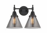 Cone 2 Light Matte White Vanity Light by Innovations - 447-2W-G4
