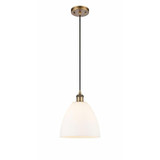 Bristol Glass 1 Light Small Pendant 13.25 Inch Tall by Innovations - 516-1P-GBD-9