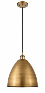 Ballston Cone 1 Light Mini Dome Pendant 12 Inch Wide by Innovations - 516-1P-12-12D