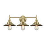 Railroad 3 Light Vanity Light 26 Inch Wide by Innovations - 447-3W-M1-M7