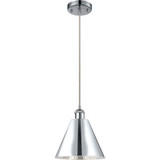 Ballston Cone 1 Light Medium Pendant 12 Inch Wide by Innovations - 516-1P-12-12