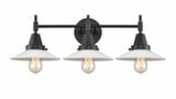 Halophane 3 Light Vanity Light 27 Inch Wide by Innovations - 447-3W-G1