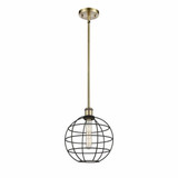 Lake Placid 1 Light Small Stem Hung Pendant 10 Inch Wide by Innovations - 516-1S-LP-10