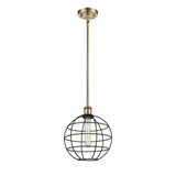Lake Placid 1 Light Small Stem Hung Pendant 10 Inch Wide by Innovations - 516-1S-LP-10