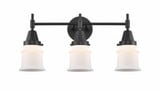Canton 3 Light Industrial Bell Vanity Light 23.5 Inch Wide by Innovations - 447-3W-G18S