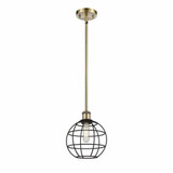 Lake Placid 1 Light Small Stem Pendant 8 Inch Wide by Innovations - 516-1S-LP-8