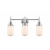 Dover 3 Light Vanity Light 22.5 Inch Wide by Innovations - 447-3W-G31