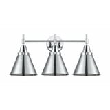Appalachian 3 Light Vanity Light 26 Inch Wide by Innovations - 447-3W-M13
