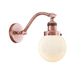 Beacon 1 Light Wall Sconce 11.5 Inch Tall by Innovations - 515-1W-G20-6