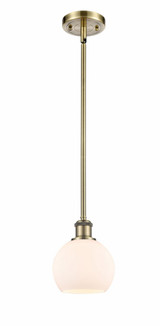 Athens 1 Light Mini Pendant 7.88 Inch Tall by Innovations - 516-1S-G12-6