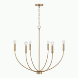 Ansley 6 Light Large Chandelier by Homeplace - 452161