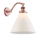 Cone 1 Light Wall Sconce 14 Inch Tall by Innovations - 515-1W-G4L-L