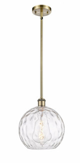 Athens Water Glass 1 Light Industrial Small Pendant by Innovations - 516-1S-G1215-10