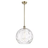 Athens Water Glass 1 Light Medium Pendant 14.88 Inch Tall by Innovations - 516-1S-G1215-14