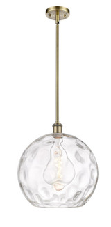 Athens Water Glass 1 Light Medium Pendant 14.88 Inch Tall by Innovations - 516-1S-G1215-14