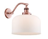 Bell 1 Light Wall Sconce 13 Inch Tall by Innovations - 515-1W-G7L-L