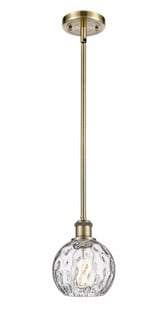 Athens Water Glass 1 Light Industrial Mini Pendant by Innovations - 516-1S-G1215-6