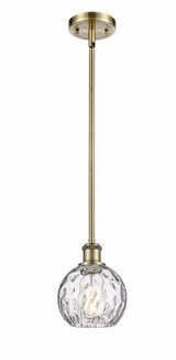 Athens Water Glass 1 Light Industrial Mini Pendant by Innovations - 516-1S-G1215-6