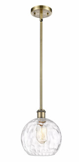 Athens Water Glass 1 Light Contemporary Small Pendant by Innovations - 516-1S-G1215-8