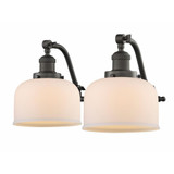 Bell 2 Light Industrial Vanity Light 18 Inch Wide by Innovations - 515-2W-G7