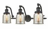 Bell 3 Light Vanity Light 28 Inch Wide by Innovations - 515-3W-G5
