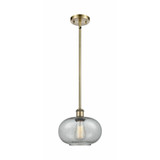 Gorham 1 Light Small Stem Hung Pendant 11 Inch Tall by Innovations - 516-1S-G24