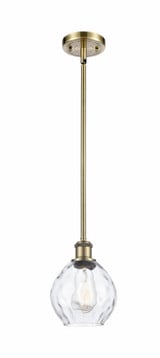 Waverly 1 Light Stem Hung Mini Pendant by Innovations - 516-1S-G362