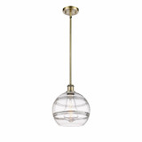 Rochester 1 Light Small Stem Hung Pendant 11.63 Inch Tall by Innovations - 516-1S-G556-10