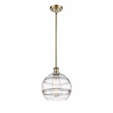 Rochester 1 Light Small Stem Hung Pendant 11.63 Inch Tall by Innovations - 516-1S-G556-10