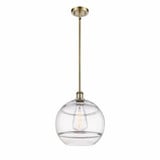 Rochester 1 Light Medium Stem Hung Pendant 13.38 Inch Tall by Innovations - 516-1S-G556-12