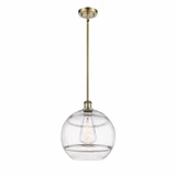 Rochester 1 Light Medium Stem Hung Pendant 13.38 Inch Tall by Innovations - 516-1S-G556-12