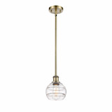 Rochester 1 Light Mini Stem Hung Pendant 7.88 Inch Tall by Innovations - 516-1S-G556-6