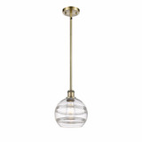 Rochester 1 Light Small Stem Hung Pendant 9.88 Inch Tall by Innovations - 516-1S-G556-8