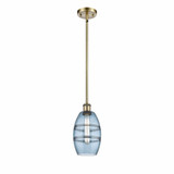 Vaz 1 Light Mini Stem Hung Pendant 8.13 Inch Tall by Innovations - 516-1S-G557-6