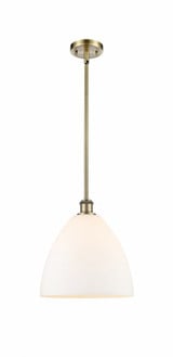 Bristol Glass 1 Light Medium Pendant 12.75 Inch Tall by Innovations - 516-1S-GBD-12