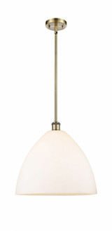 Bristol Glass 1 Light Medium Pendant 16.75 Inch Tall by Innovations - 516-1S-GBD-16