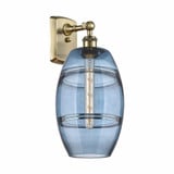 Vaz 1 Light Wall Sconce 10.88 Inch Tall by Innovations - 516-1W-G557-8