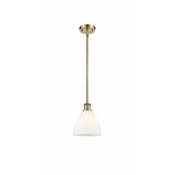 Bristol Glass 1 Light Small Pendant 9.25 Inch Tall by Innovations - 516-1S-GBD-75