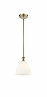 Bristol Glass 1 Light Small Pendant 9.25 Inch Tall by Innovations - 516-1S-GBD-75