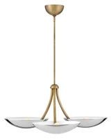 Glenn 15W 3 LED Large Chandelier 36 Inch Wide by Fredrick Ramond  - FR41646