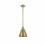 Ballston Cone 1 Light Small Pendant 8 Inch Length by Innovations - 516-1S-MBC-8