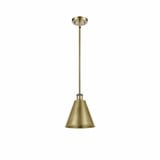 Ballston Cone 1 Light Small Pendant 8 Inch Length by Innovations - 516-1S-MBC-8