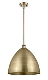 Ballston Cone 1 Light Mini Dome Pendant 16 Inch Wide by Innovations - 516-1S-16-16D
