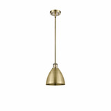 Metal Bristol 1 Light Small Pendant 9.25 Inch Tall by Innovations - 516-1S-MBD-75