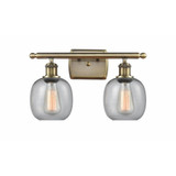 Belfast 2 Light Vanity Light 16 Inch Wide by Innovations - 516-2W-G10
