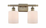 Cobbleskill 2 Light Industrial Vanity Light by Innovations - 516-2W-G11