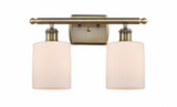 Cobbleskill 2 Light Industrial Vanity Light by Innovations - 516-2W-G11